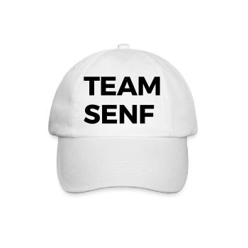 TEAM SENF - Baseballkappe - Weiß/Weiß - Vorne