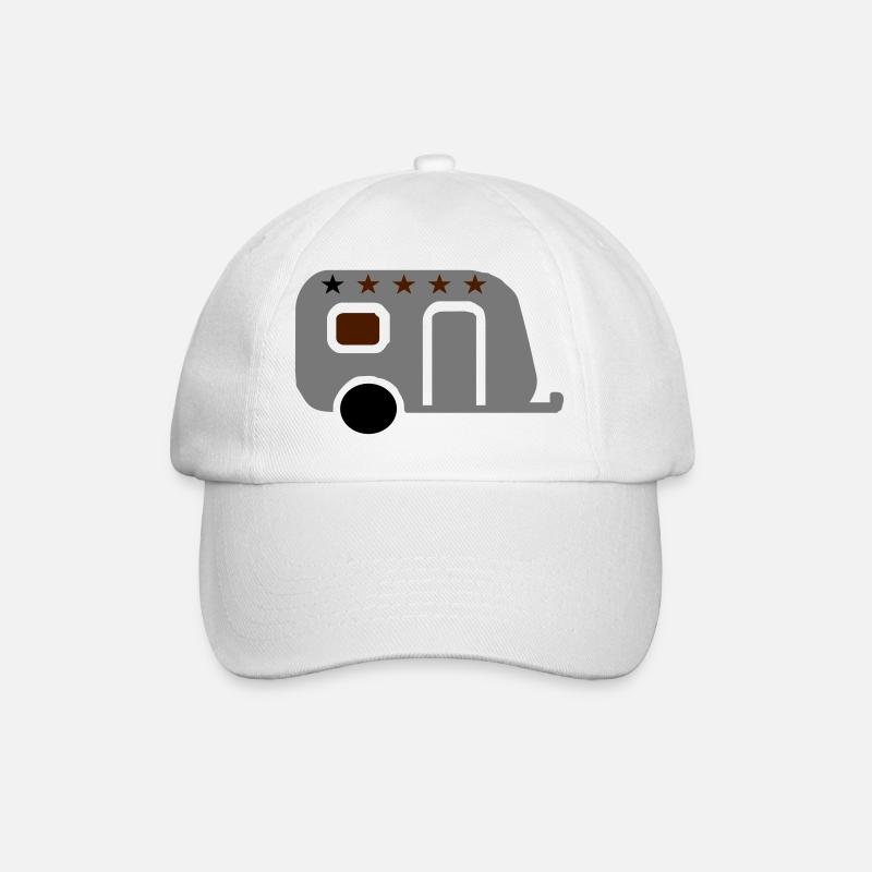 caravane - Casquette classique - blanc/blanc