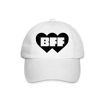 Best Friends Forever - Baseball Cap - white/white - Front