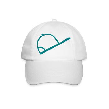 cappy - Casquette classique - blanc/blanc - Devant