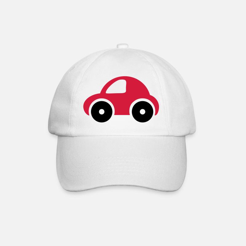 Toy car - Baseball Cap - white/white