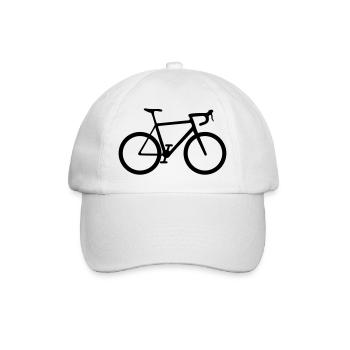 Rennrad - Baseballkappe - Weiß/Weiß - Vorne