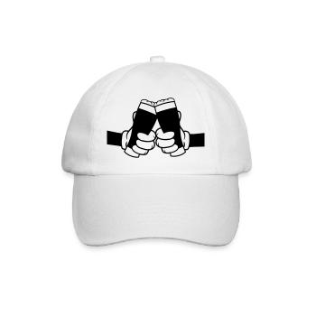 Comic 2 Friends Verres à bière - Casquette classique - blanc/blanc - Devant