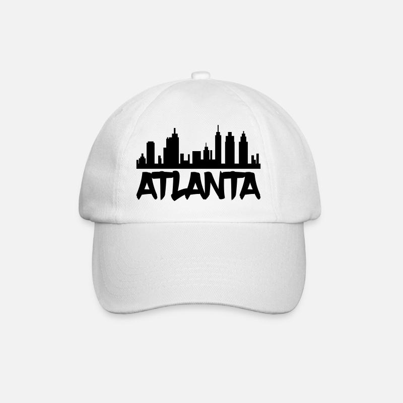 Atlanta - Baseballkappe - Weiß/Weiß