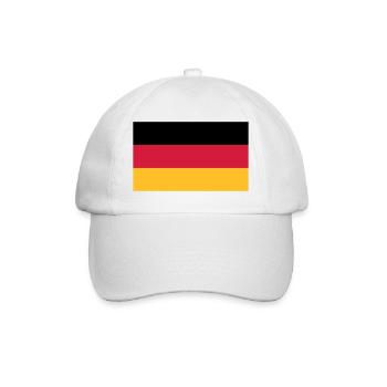 deutschland - Baseball Cap - white/white - Front