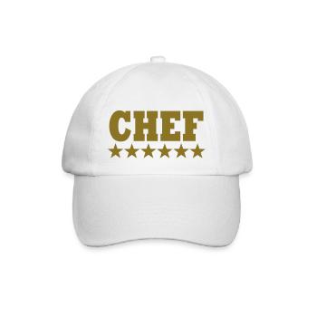 chef - Casquette classique - blanc/blanc - Devant
