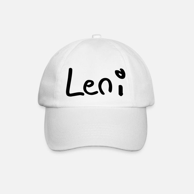 leni - Baseballkappe - Weiß/Weiß