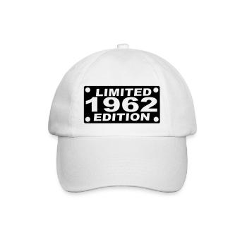 year 1962 limited edition - Baseball Cap - white/white - Front