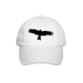Falcon - Bird of Prey - Baseball Cap - white/white - Front