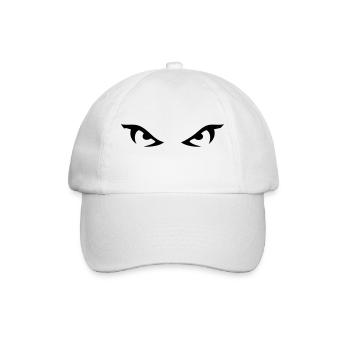 eyes_1 - Baseballkappe - Weiß/Weiß - Vorne