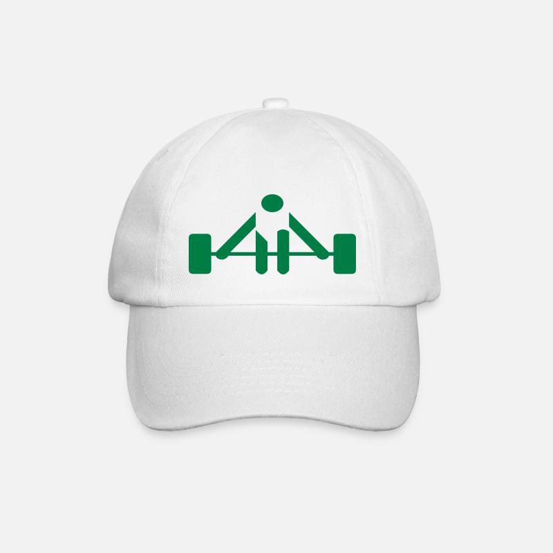 _weight_01 - Casquette classique - blanc/blanc