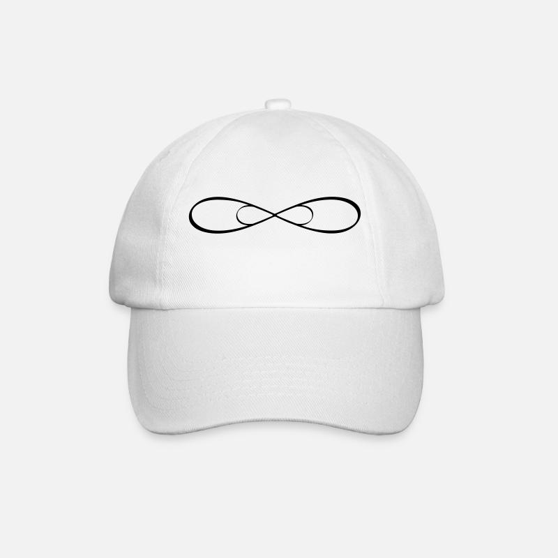 amitié signe infini double Infinity - Casquette classique - blanc/blanc