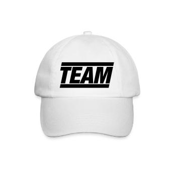 TEAM - Baseball Cap - white/white - Front