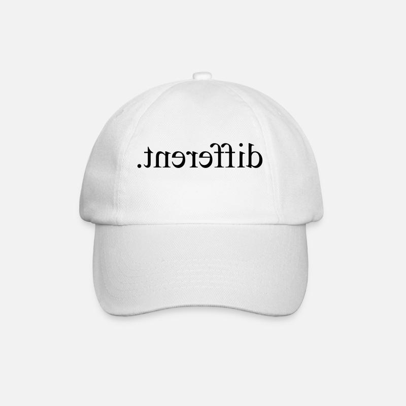 Sois différent - Casquette classique - blanc/blanc