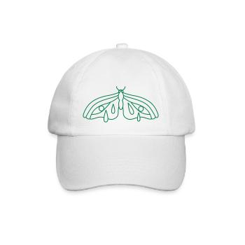 Triste papillon de nuit qui pleure - Casquette classique - blanc/blanc - Devant