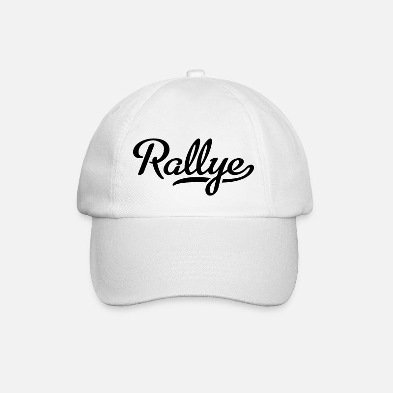 Rallye - Baseballkappe - Weiß/Weiß