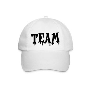 équipe - Casquette classique - blanc/blanc - Devant