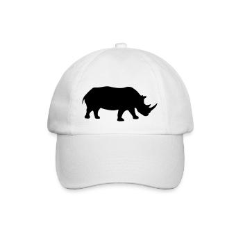 nashorn - Baseballkappe - Weiß/Weiß - Vorne