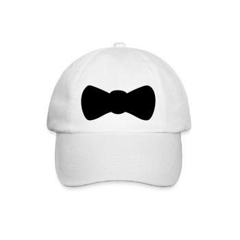 noeud de papillon - Casquette classique - blanc/blanc - Devant