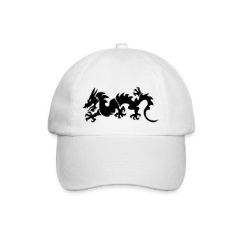 Dragon - Baseball Cap - white/white - Front
