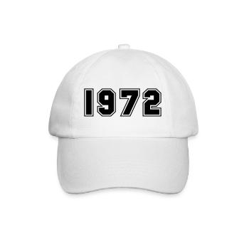 1972 - Casquette classique - blanc/blanc - Devant