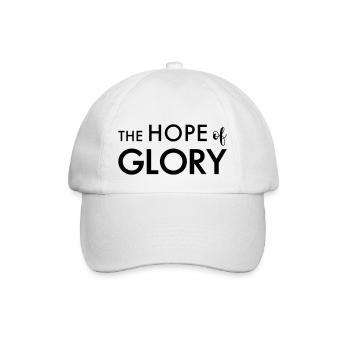 the hope of glory - Baseballkappe - Weiß/Weiß - Vorne