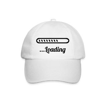 Chargement - Casquette classique - blanc/blanc - Devant