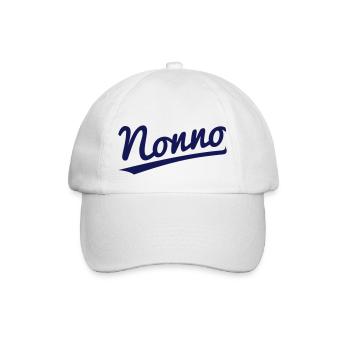 Nonno - Baseballkappe - Weiß/Weiß - Vorne