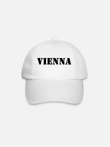 VIENNA - Baseball Cap - white/white