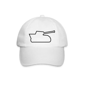 tank - Baseball Cap - white/white - Front