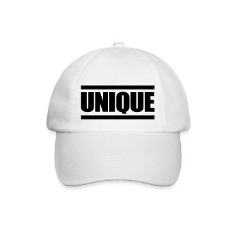 Unique - Baseball Cap - white/white - Front