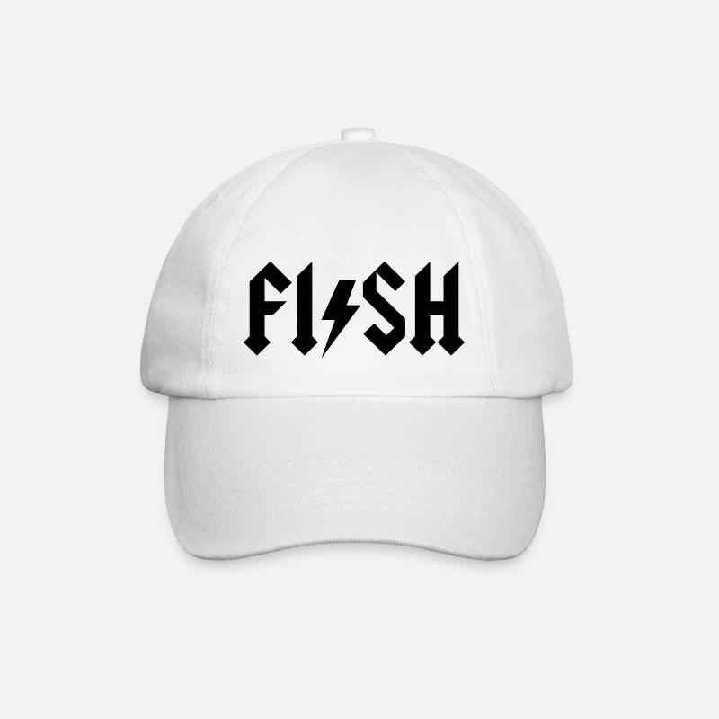 fish - Casquette classique - blanc/blanc