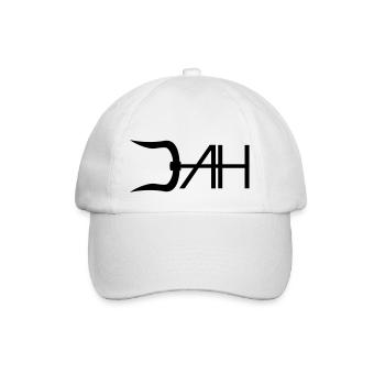 Logo AH AH - Baseballkappe - Weiß/Weiß - Vorne