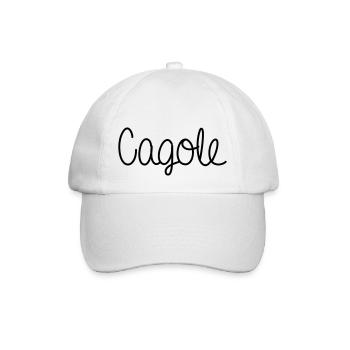 Cagole - Casquette classique - blanc/blanc - Devant