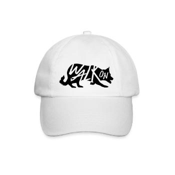Walk On - Casquette classique - blanc/blanc - Devant