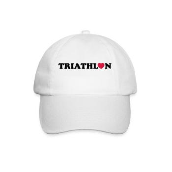 triathlon - Casquette classique - blanc/blanc - Devant