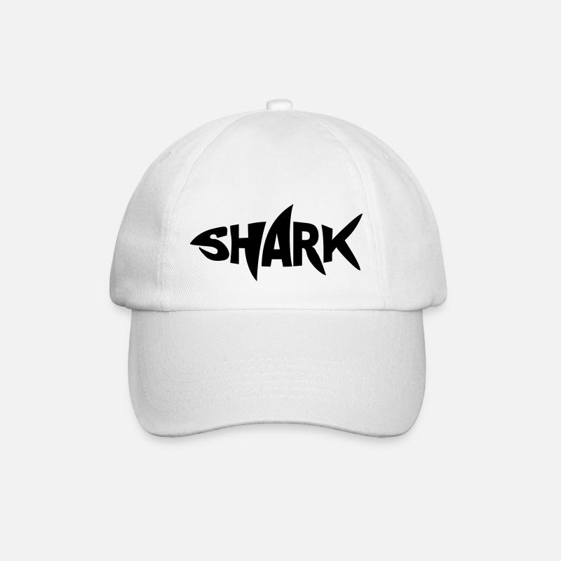 2541614 127470531 shark - Casquette classique - blanc/blanc