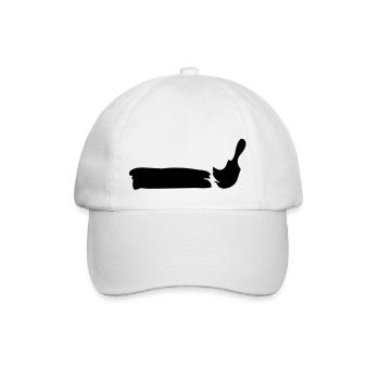 paintbrusch_1 - Casquette classique - blanc/blanc - Devant