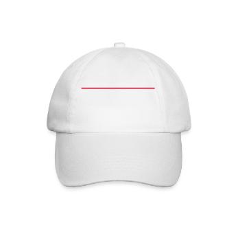 red_line__f1 - Baseballkappe - Weiß/Weiß - Vorne