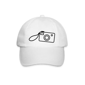 kamera_f1 - Casquette classique - blanc/blanc - Devant