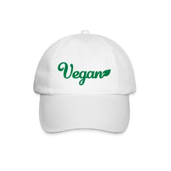 Vegan - Casquette classique - blanc/blanc - Devant