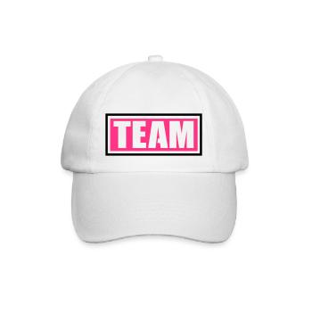 équipe - Casquette classique - blanc/blanc - Devant
