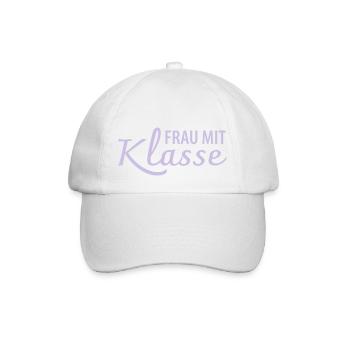 Frau Klasse Lehrerin - Baseballkappe - Weiß/Weiß - Vorne