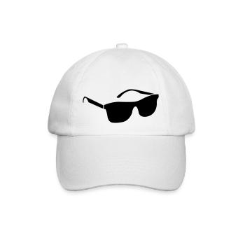 lunettes de soleil - Casquette classique - blanc/blanc - Devant