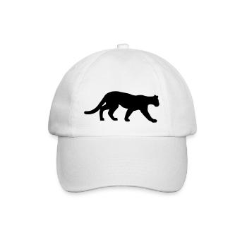 Panthère - Casquette classique - blanc/blanc - Devant
