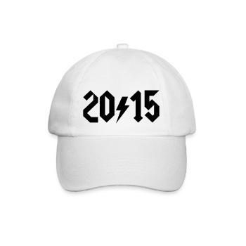 2015 - Baseballkappe - Weiß/Weiß - Vorne