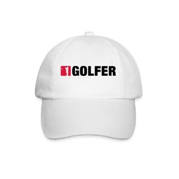 golf__2__f2 - Casquette classique - blanc/blanc - Devant