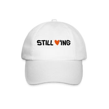 Still Loving - Baseballkappe - Weiß/Weiß - Vorne