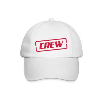 crew - Baseballkappe - Weiß/Weiß - Vorne