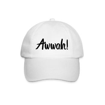 Awwah - Baseball Cap - white/white - Front